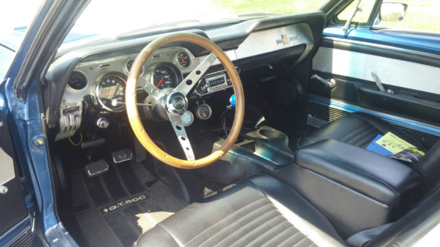 1967 Blue Ford Mustang U/K