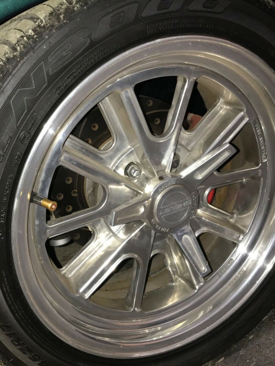 1967 Green Ford Mustang Fastback