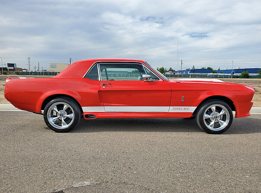 1967 FORD MUSTANG SHELBY GT500 COBRA ELEANOR TRIBUTE C CODE V8 RACE RED ... 1967 Ford Mustang Eleanor