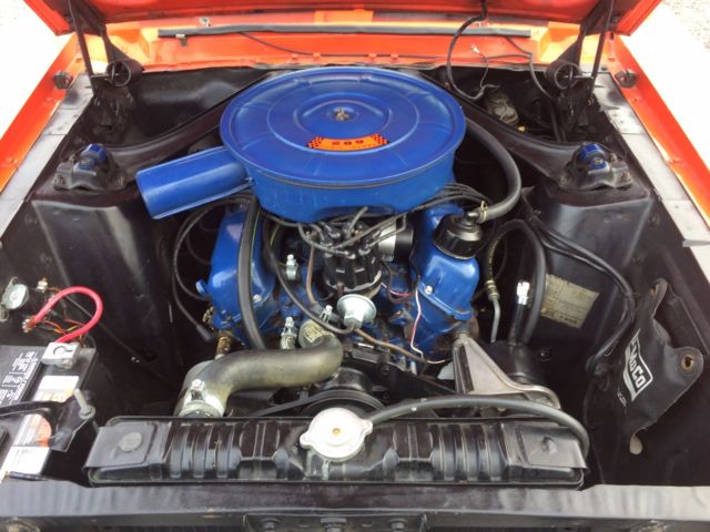 1967 Aspen Red Ford Mustang Coupe