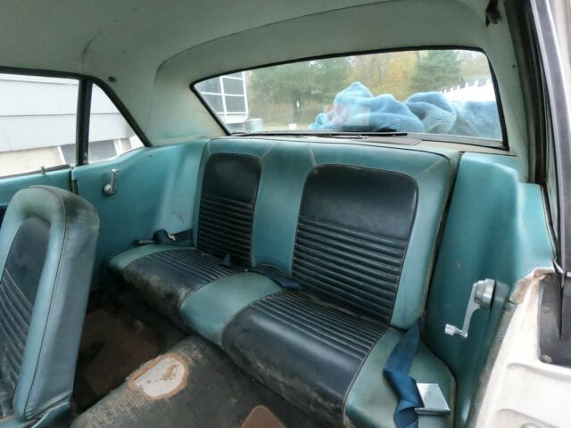 1967 white Ford Mustang Coupe