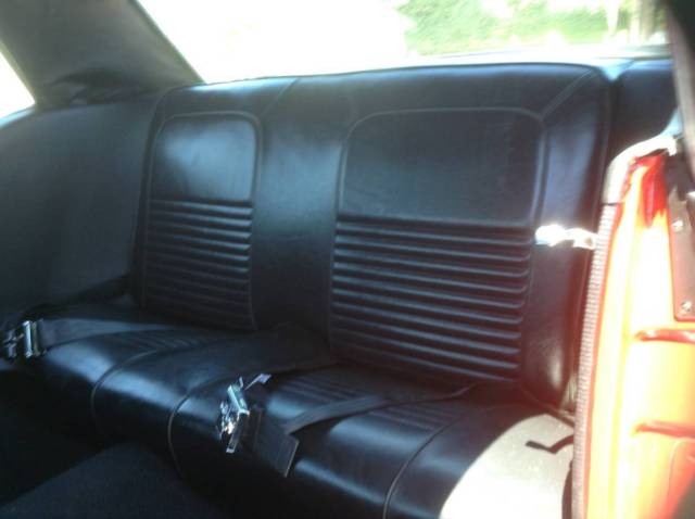 1967 RED WIT WHITE Ford Mustang Coupe