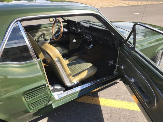 1967 Green Ford Mustang Coupe
