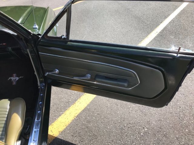 1967 Green Ford Mustang Coupe