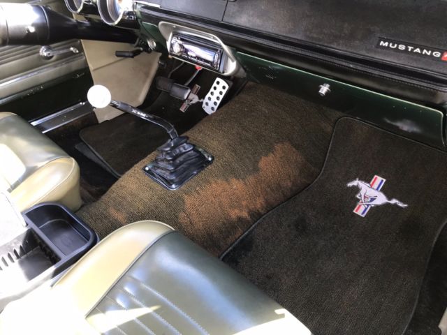 1967 Green Ford Mustang Coupe