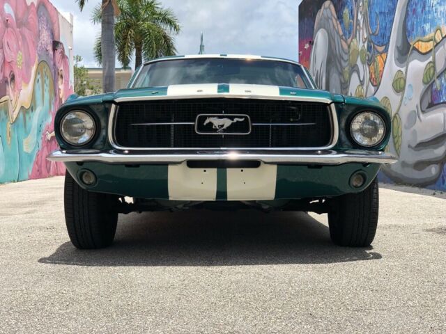 1967 Green Ford Mustang Coupe