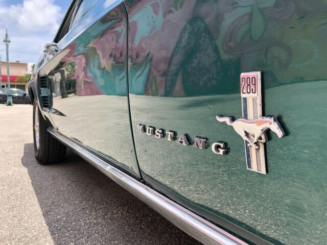 1967 Green Ford Mustang Coupe