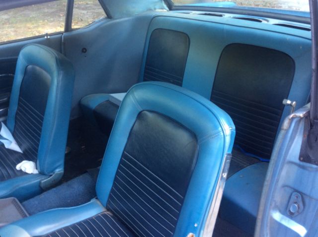 1967 Blue Ford Mustang Coupe