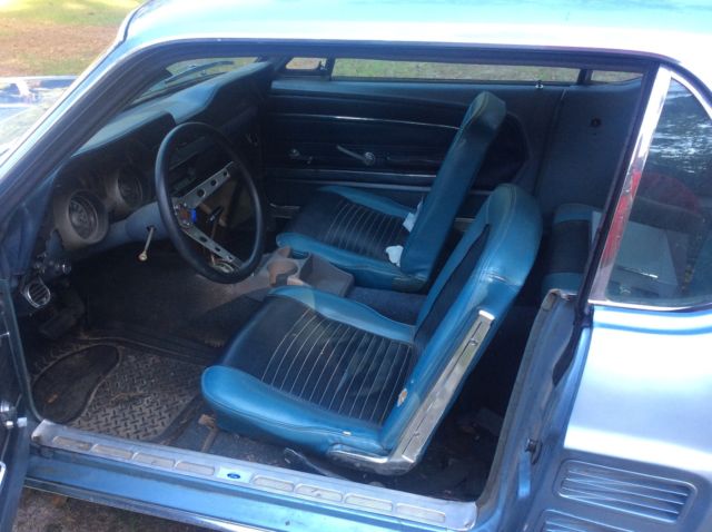 1967 Blue Ford Mustang Coupe