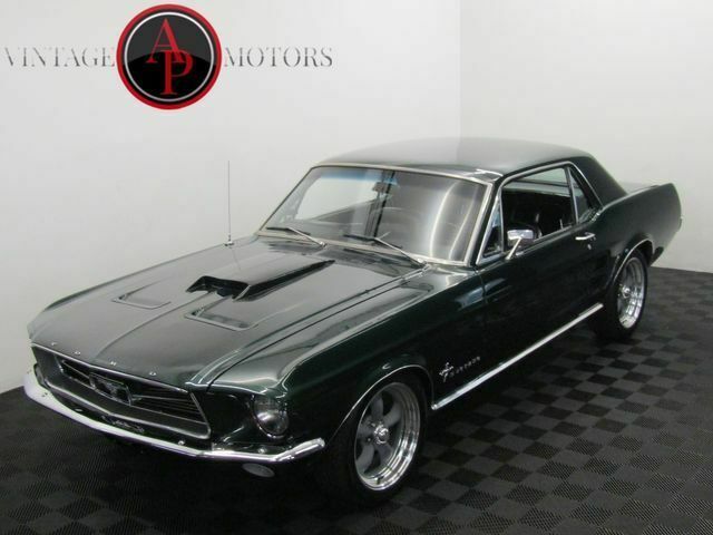 1967 Green Ford Mustang --