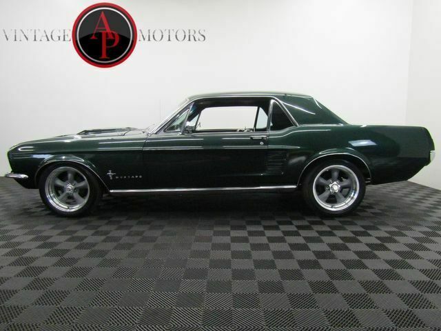 1967 Green Ford Mustang --