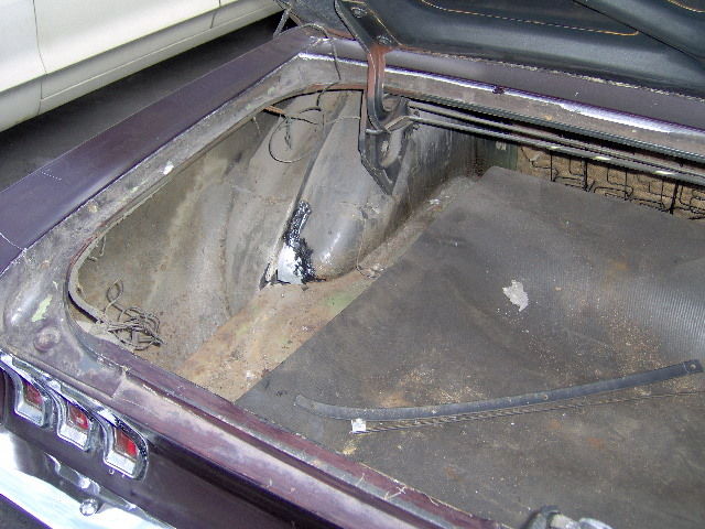 1967 White Ford Mustang