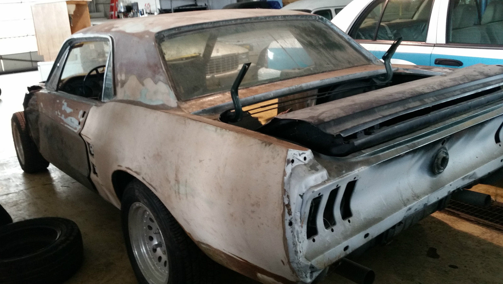 1967 Patina/Bare Metal Ford Mustang Coupe