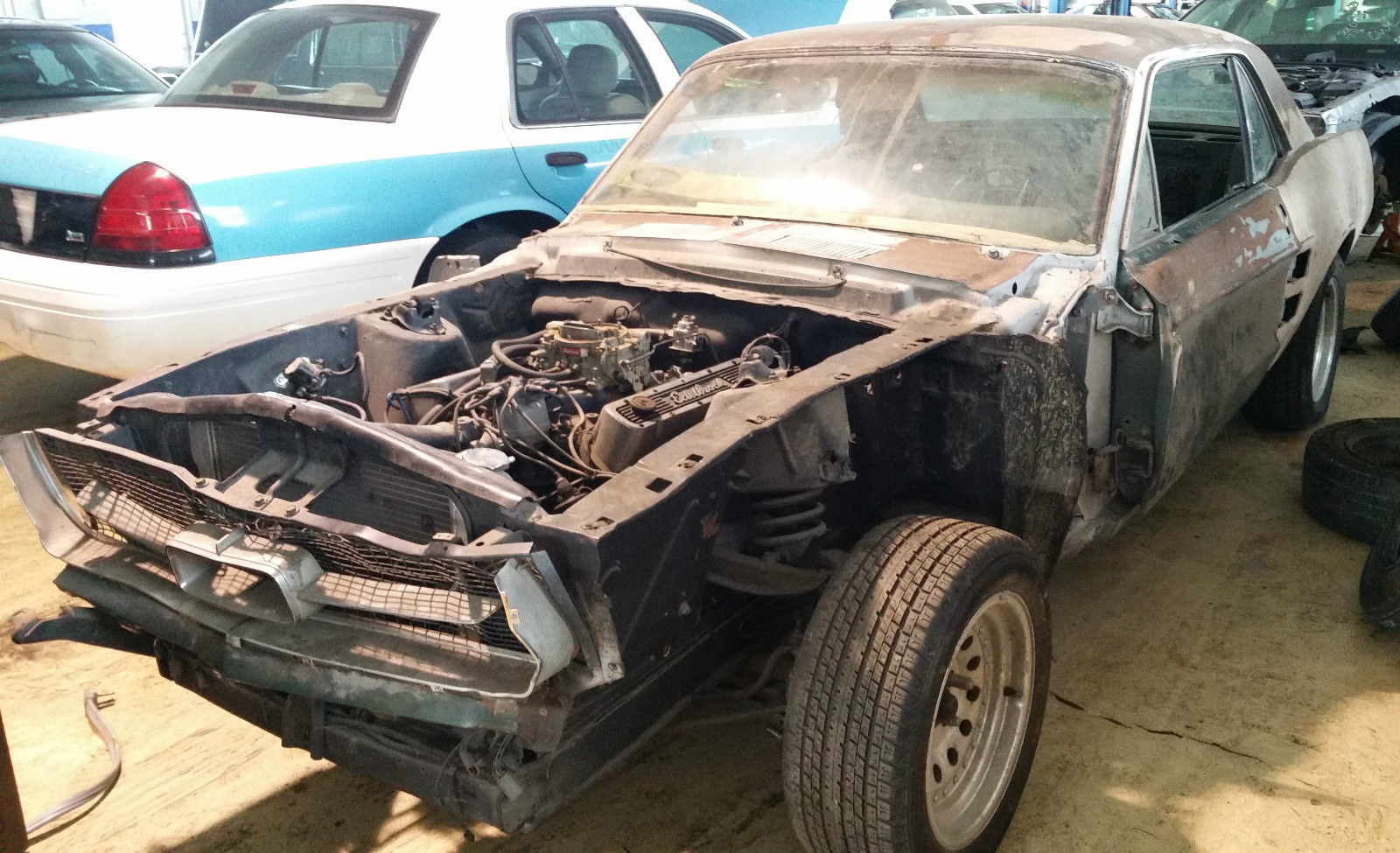 1967 Patina/Bare Metal Ford Mustang Coupe