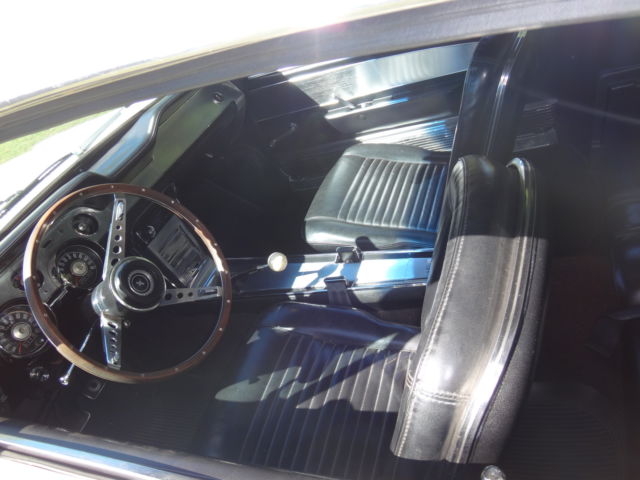 1967 White Ford Mustang Fastback