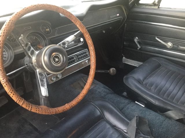 1967 Gold Ford Mustang Coupe