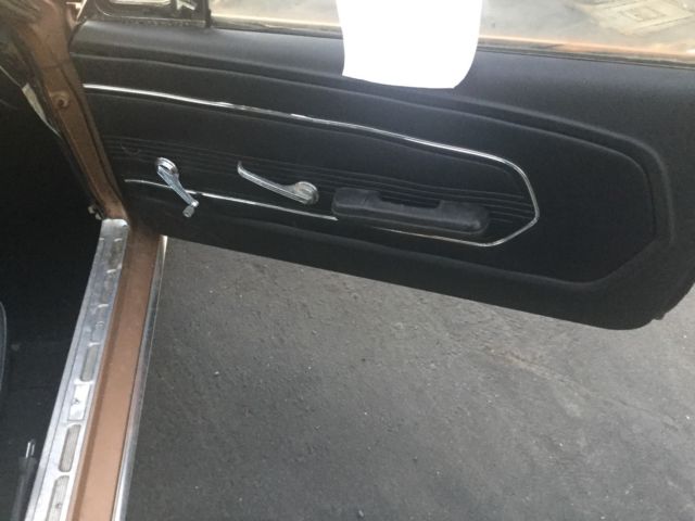 1967 Gold Ford Mustang Coupe