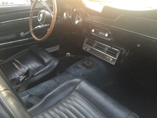 1967 Gold Ford Mustang Coupe