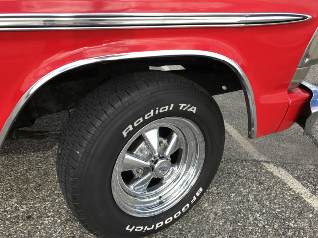 1967 Red Ford Other Pickups