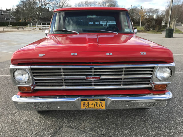 1967 Red Ford Other Pickups