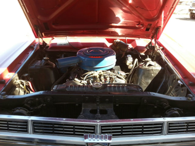 1967 Red Ford Ranchero U/K