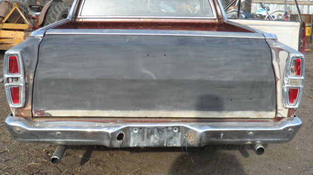 1967 Color Code X  Brown Ford Ranchero U/K