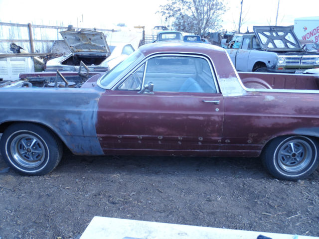 1967 Color Code X  Brown Ford Ranchero U/K