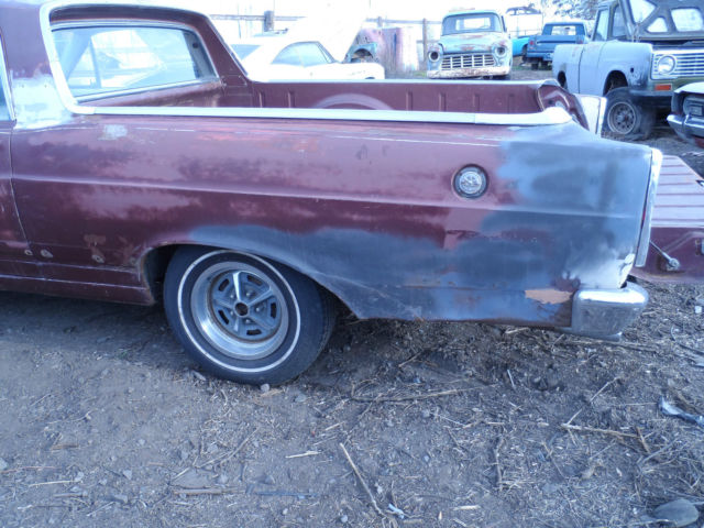 1967 Color Code X  Brown Ford Ranchero U/K