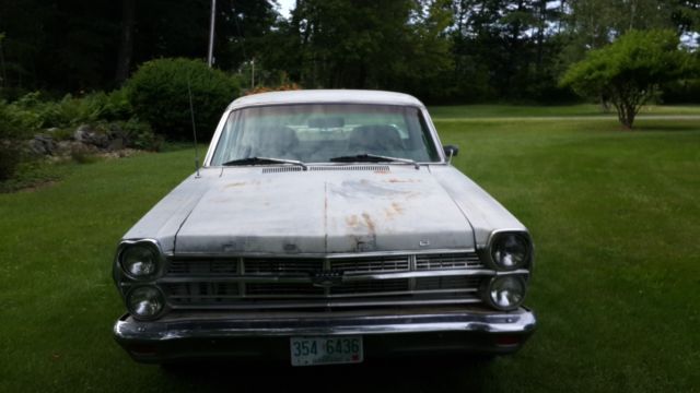 1967 White Ford Ranchero pickup