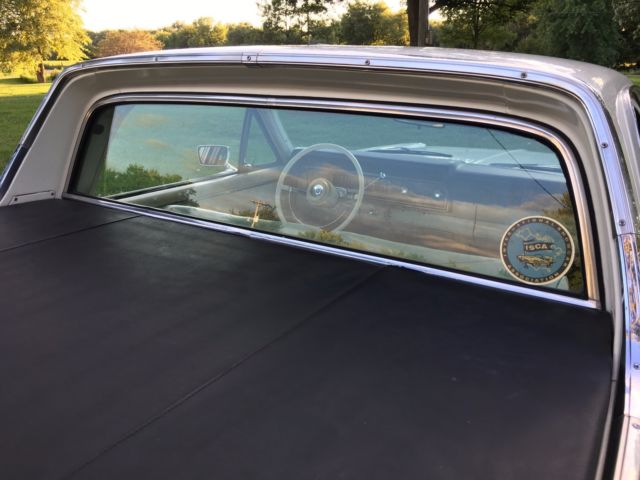 1967 Wimbledon white Ford Ranchero truck