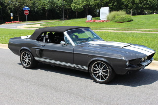 1967 Gray Ford Mustang Convertible