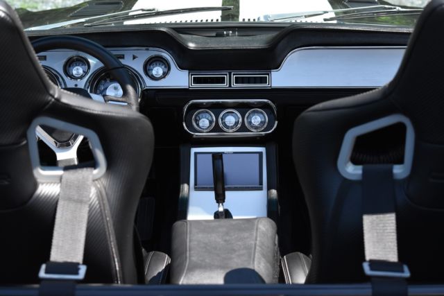 1967 Gray Ford Mustang Convertible