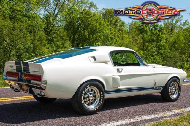 1967 White Ford Mustang Fastback