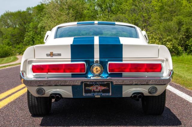 1967 White Ford Mustang Fastback