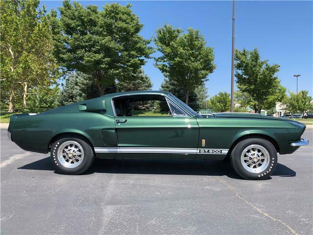 1967 Green Ford Mustang fastback