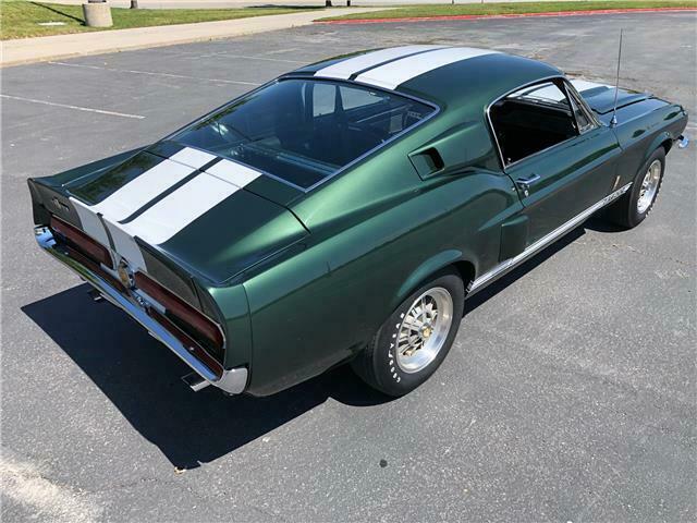 1967 Green Ford Mustang fastback