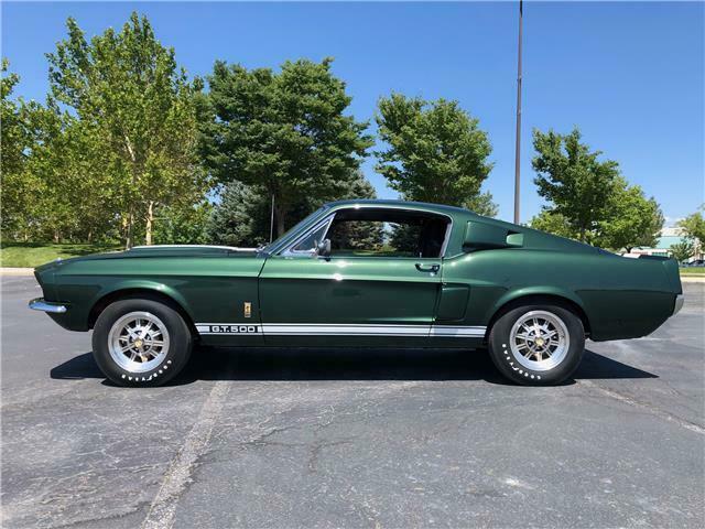 1967 Green Ford Mustang fastback