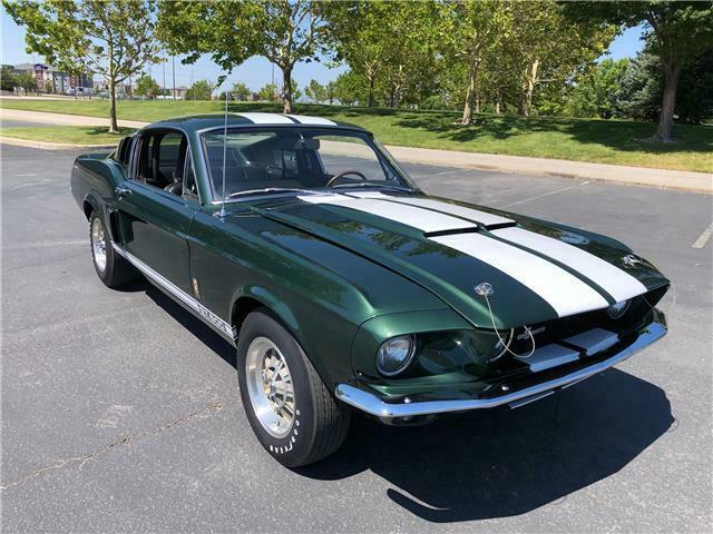 1967 Green Ford Mustang fastback