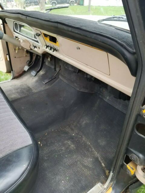 1967 Black Ford F-100 short box step side