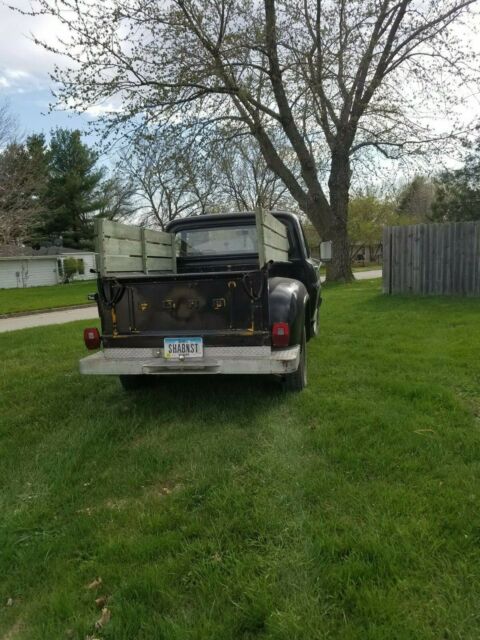 1967 Black Ford F-150 short box step side
