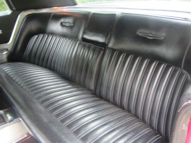 1967 Burgundy Ford Thunderbird Coupe