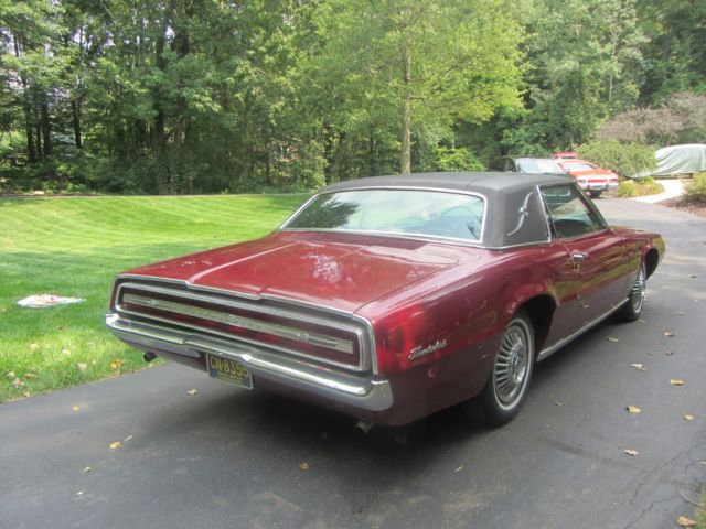 1967 Burgundy Ford Thunderbird Coupe