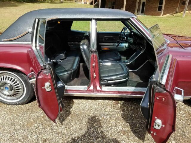 1967 Burgundy Ford Thunderbird Sedan