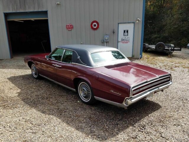 1967 Burgundy Ford Thunderbird Sedan