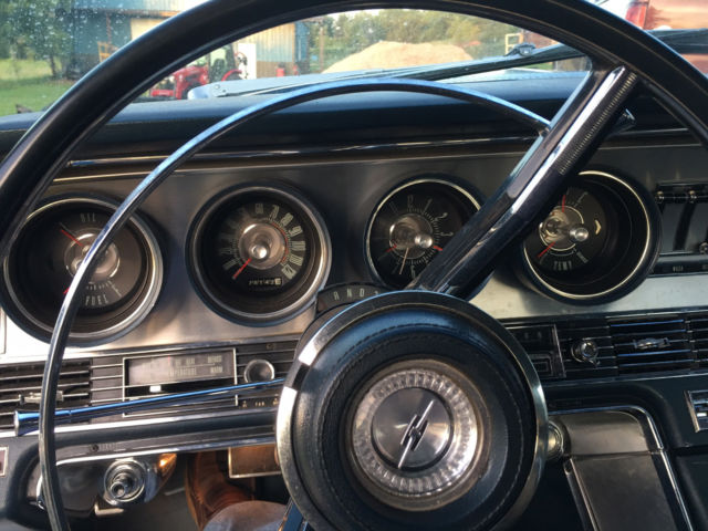 1967 Blue Ford Thunderbird Sedan
