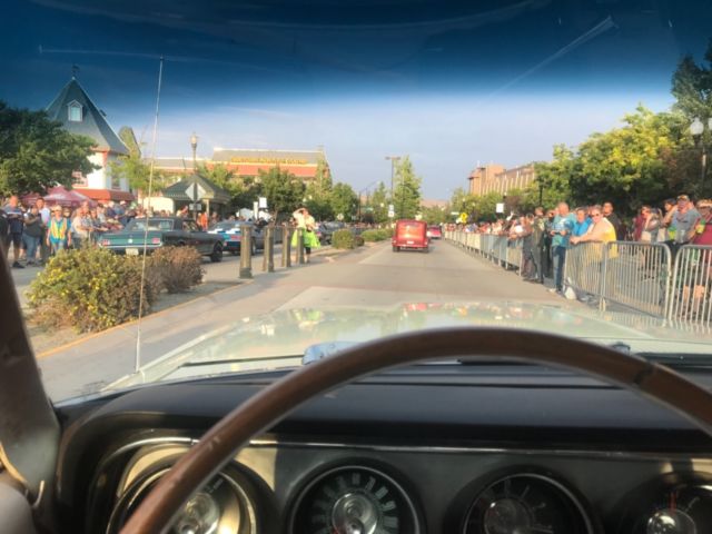 1967 Yellow Ford Thunderbird