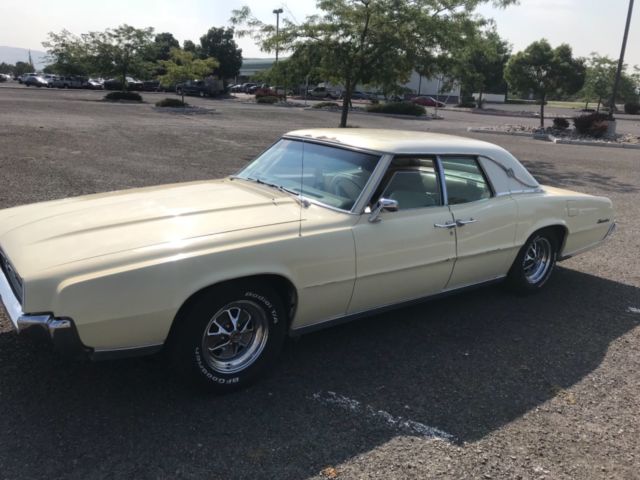 1967 Yellow Ford Thunderbird