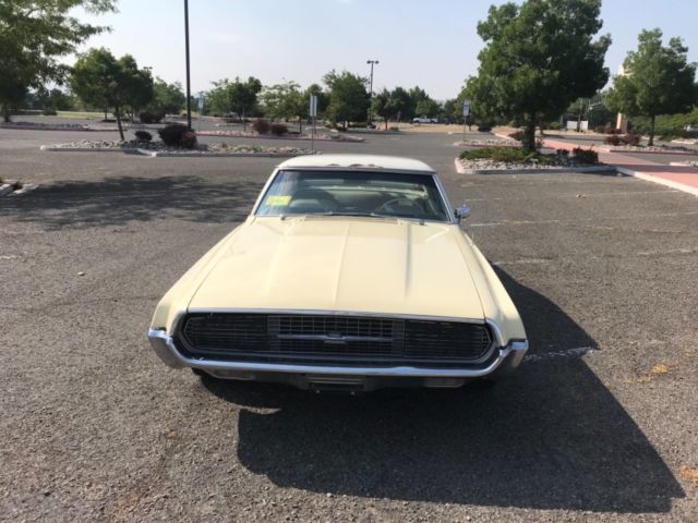 1967 Yellow Ford Thunderbird
