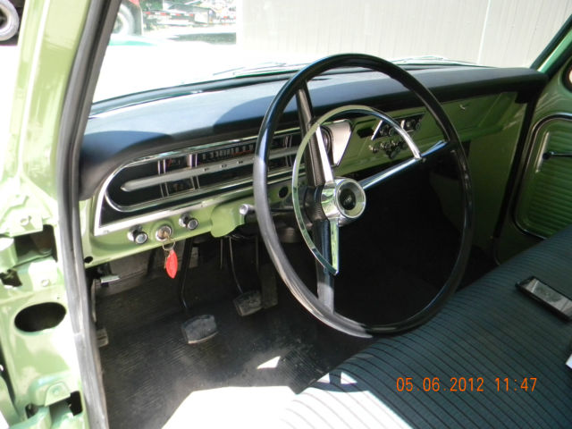 1967 Green Ford F-100 Cab & Chassis