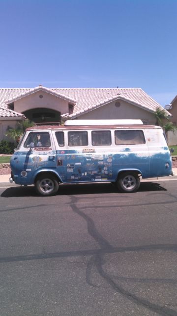 1967 Blue Ford Other Van Camper